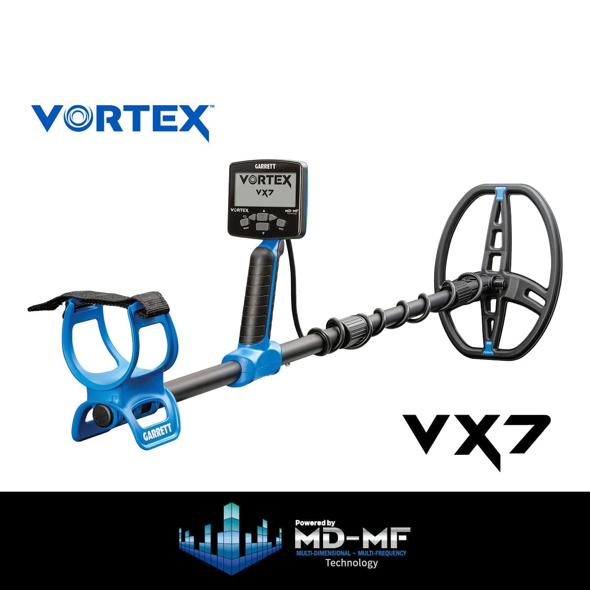 Yozgat Garrett Vortex VX7 Dedektör - Katlanabilir gövde, taşıma ve araç içinde saklama tarafında Vortex ailesinin pratik avantajıdır.